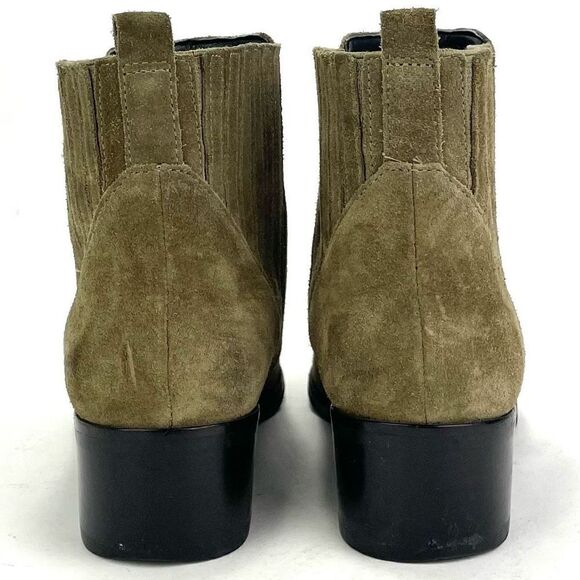 Marc Fisher Tan Suede Ankle Boots - Picture 5 of 8